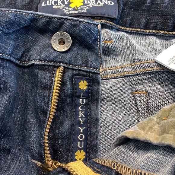 Rare Vintage Lucky Brand Lola Boot cutoffs - Picture 5 of 14